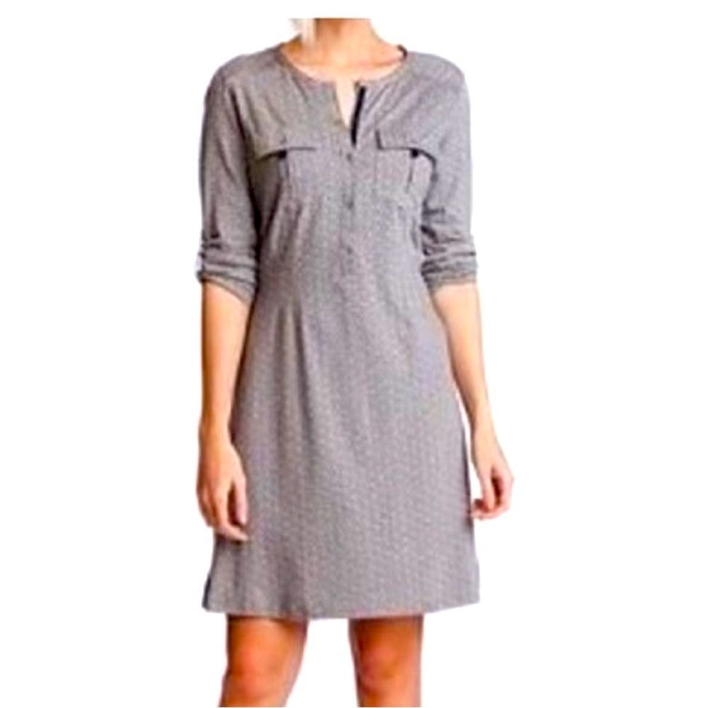 Patagonia Kamala Henley Dress Sz M